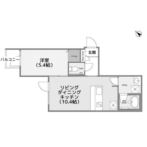 Nanpeidai HillTop House - 間取り図