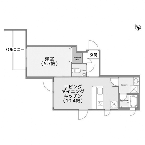 Nanpeidai HillTop House - 間取り図