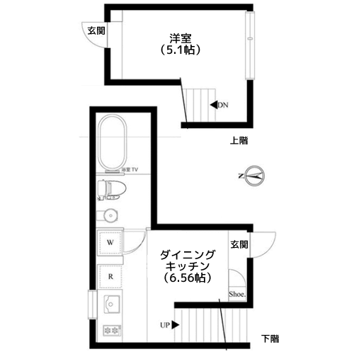 ニューメゾネット白金台 - 間取り図