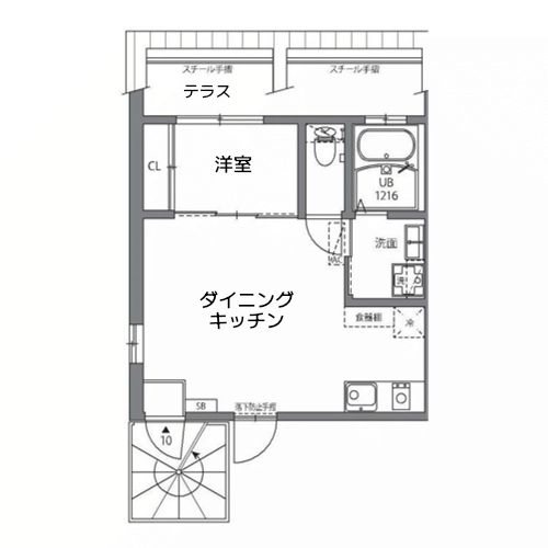 尾山台テラス - 間取り図