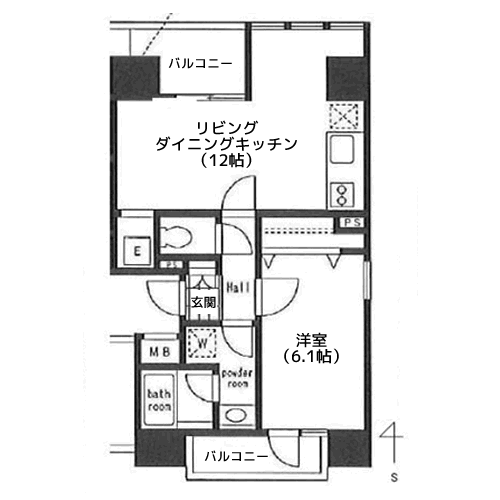 パナシェ - 間取り図