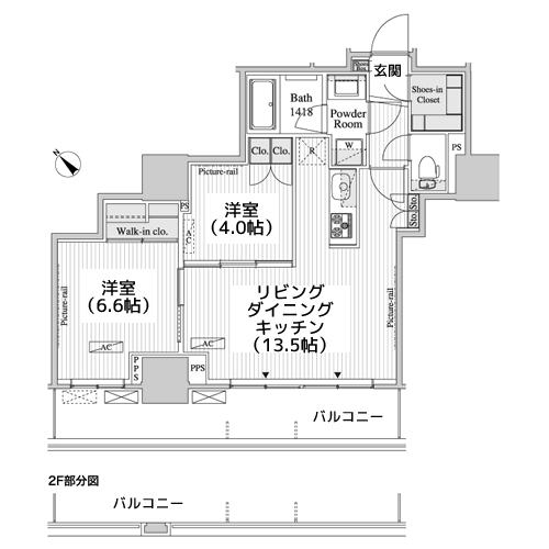 パークアクシス御茶ノ水 - 間取り図