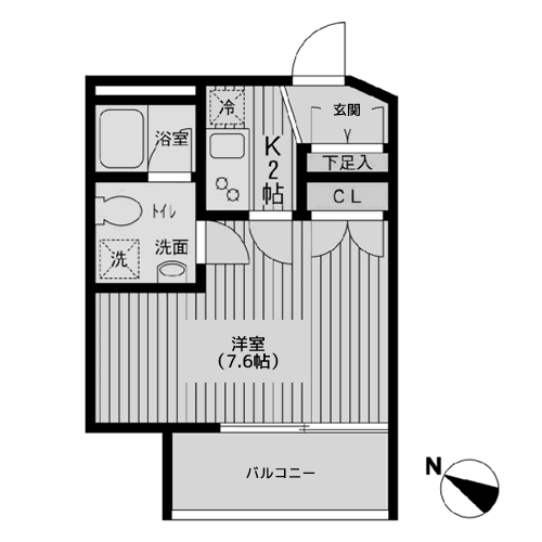 パークサイドスペック田園調布 - 間取り図