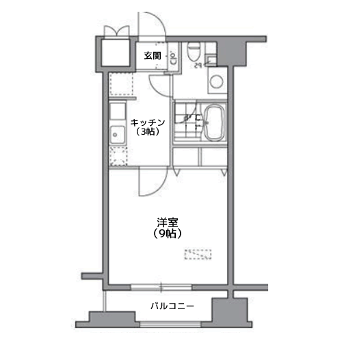 ピアネッタ汐留 - 間取り図