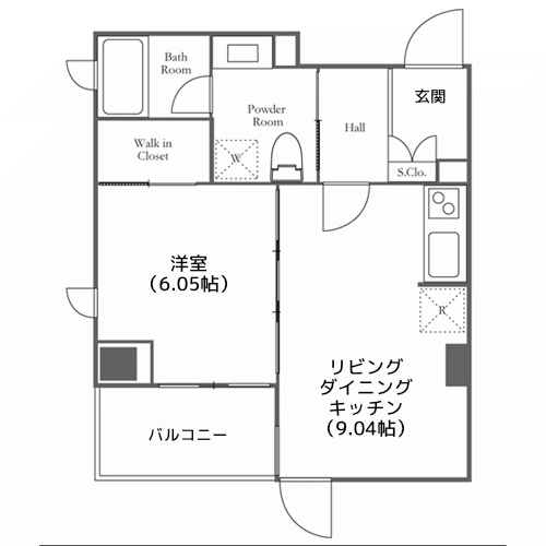 プレミアステージ芝公園 - 間取り図