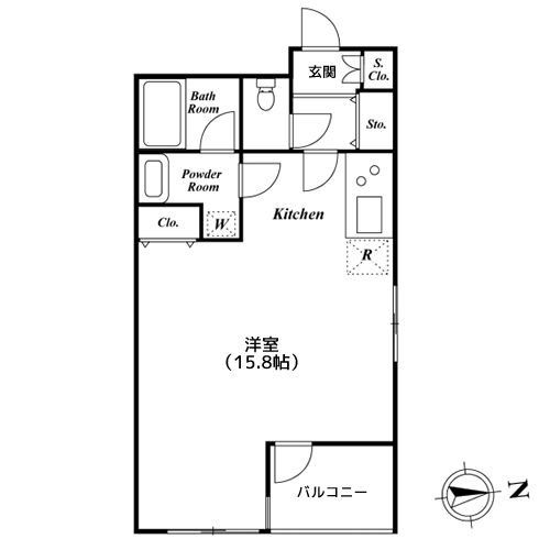 プレミアステージ内神田 - 間取り図