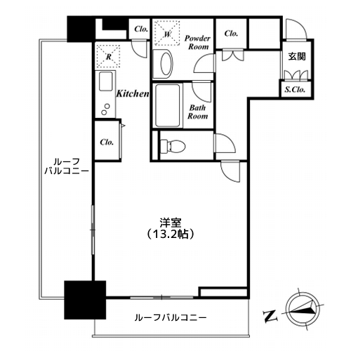 プレミアステージ内神田 - 間取り図