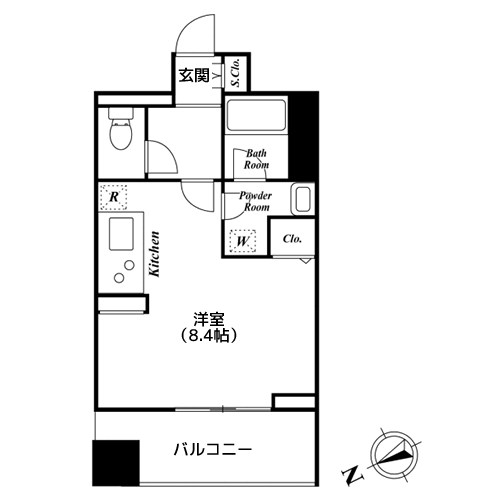 プレミアステージ内神田 - 間取り図