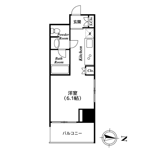 プレミアステージ内神田 - 間取り図