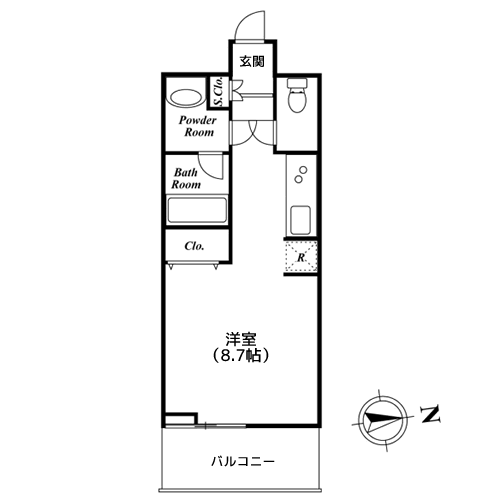 プレミアステージ内神田 - 間取り図