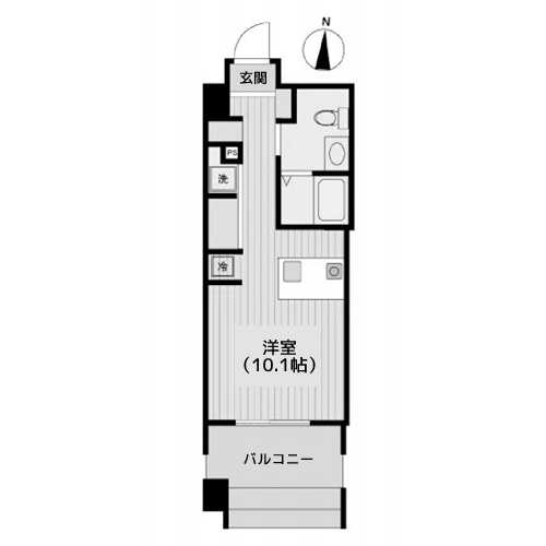 プライマル亀戸 - 間取り図