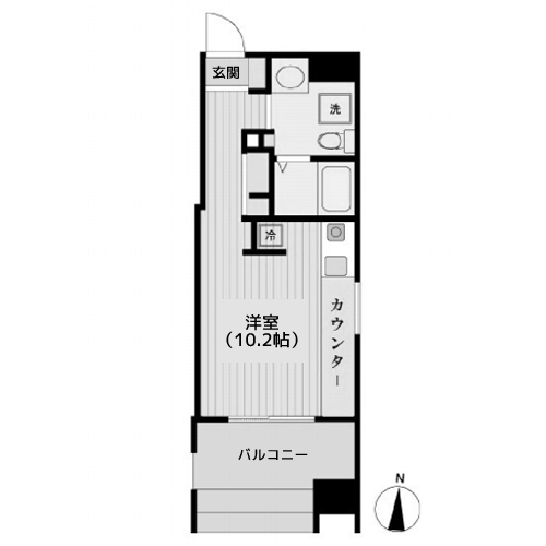 プライマル亀戸 - 間取り図