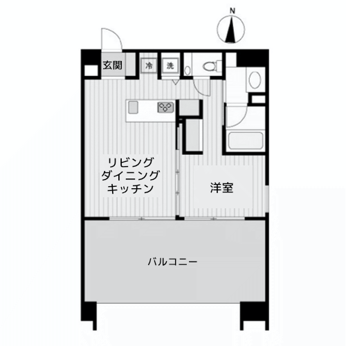 プライマル亀戸 - 間取り図