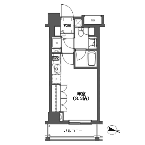 プライムアーバン長原上池台 - 間取り図