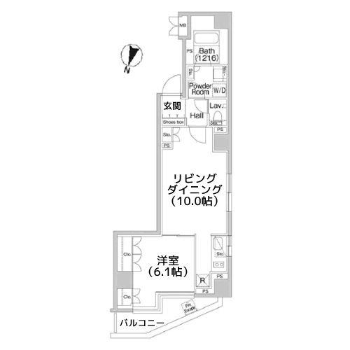 プライムアーバン長原上池台 - 間取り図