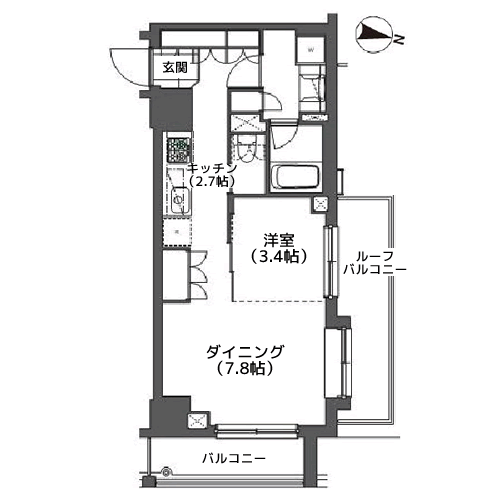 プライムアーバン長原上池台 - 間取り図