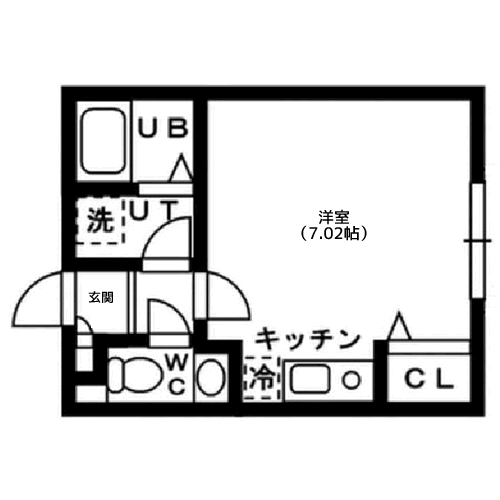 プライムアーバン洗足 - 間取り図