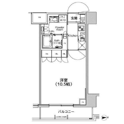 プラウドフラット外神田 - 間取り図