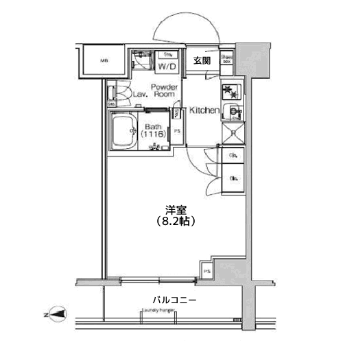 プラウドフラット外神田 - 間取り図