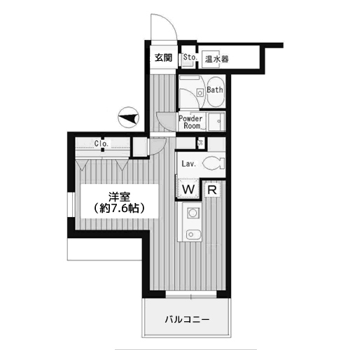 ラフィーヌ芝公園 - 間取り図