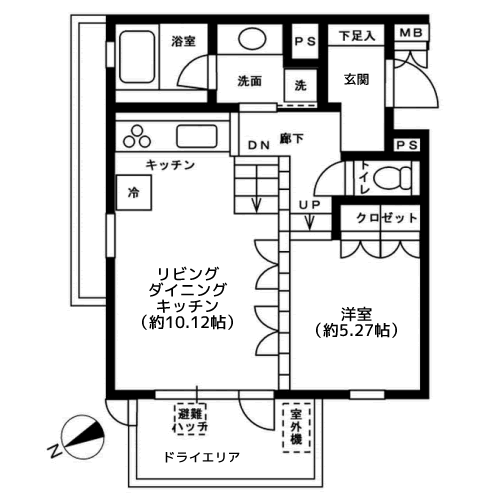 ラフィーヌ下馬 - 間取り図