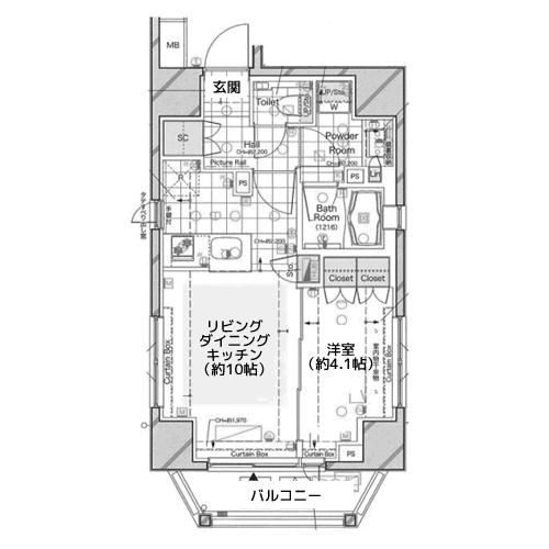 ドゥーエ三田 - 間取り図