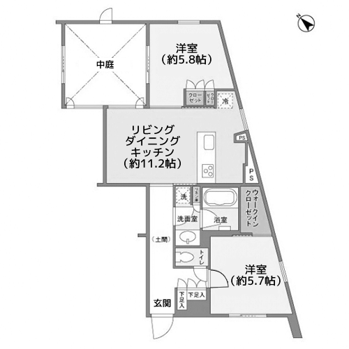 レグノ・コラージュ - 間取り図