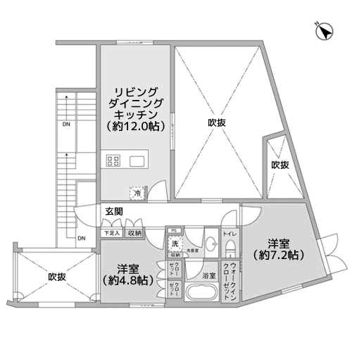 レグノ・コラージュ - 間取り図