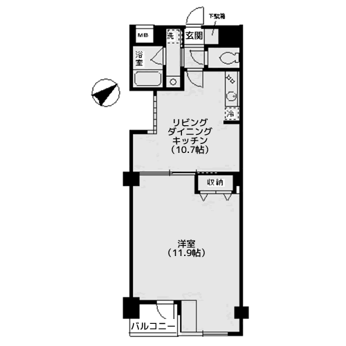 リ・モード南青山 - 間取り図