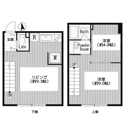 レピア大岡山 - 間取り図