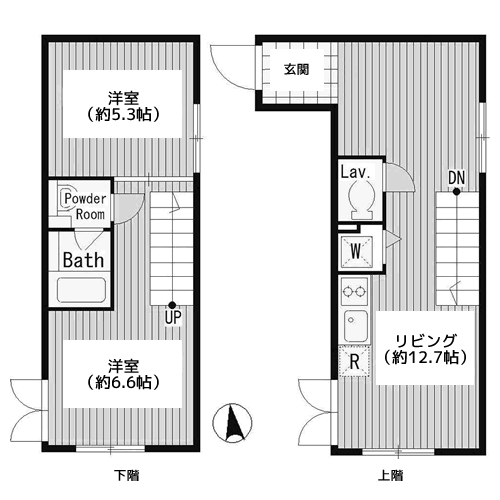 レピア大岡山 - 間取り図