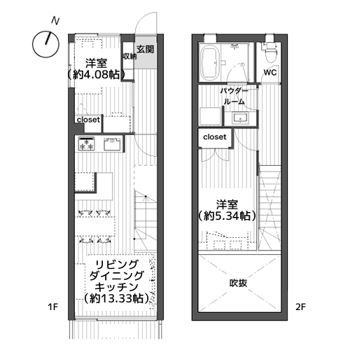 リージア代田テラス - 間取り図