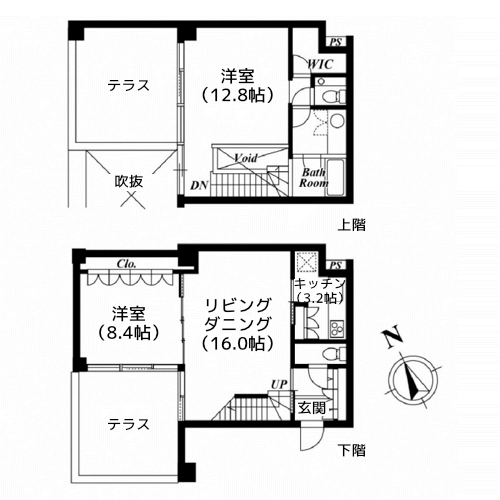 Qiz広尾 - 間取り図
