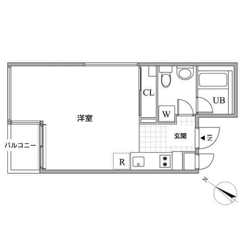 レジディア目黒Ⅱ - 間取り図