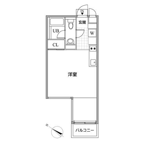 レジディア目黒Ⅱ - 間取り図