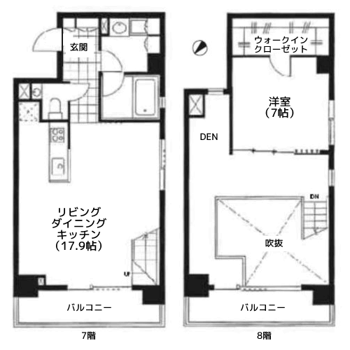 レジディア南雪谷 - 間取り図