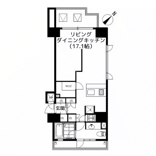 レジディア品川 - 間取り図