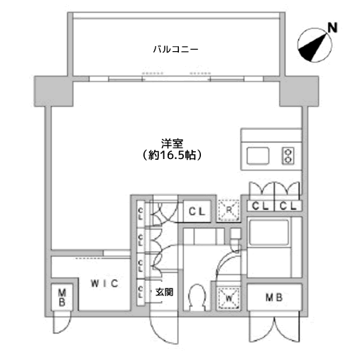 レジディア品川 - 間取り図