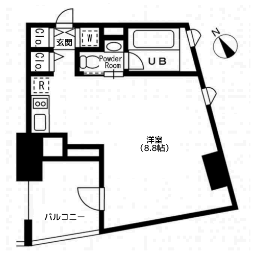 レジディア代々木の杜 - 間取り図