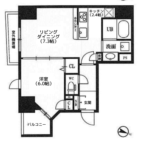 PEAKS神田 - 間取り図