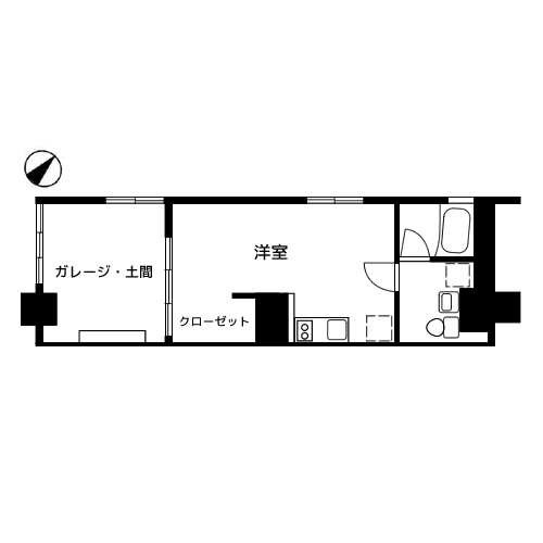 リバーサイドエイト - 間取り図