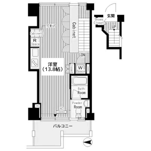 F08'タイプ - 間取り図