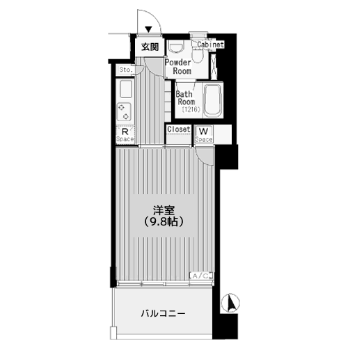 ROKA TERRAZZA - 間取り図