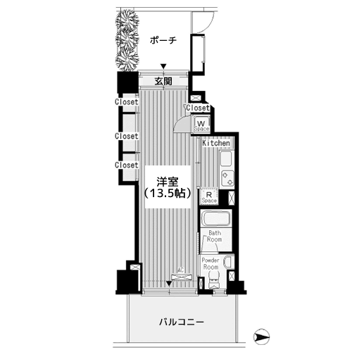 ROKA TERRAZA - 間取り図