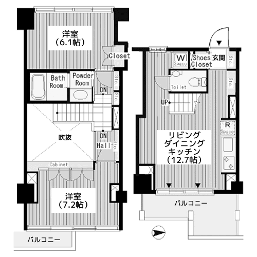 ROKA TERRAZZA - 間取り図