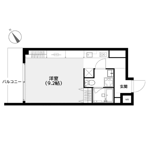 菱和パレス品川中延 - 間取り図
