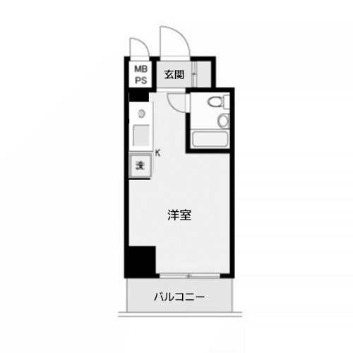 ONE ROOF FLAT - 間取り図