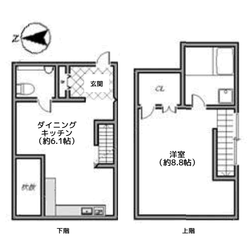 サンフェル恵比寿 - 間取り図