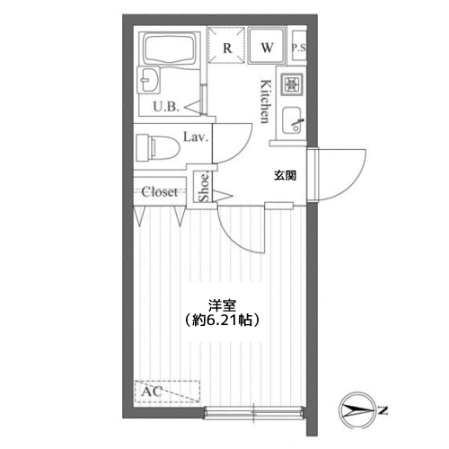 セゾン・デ・ブランシェ青葉台 - 間取り図