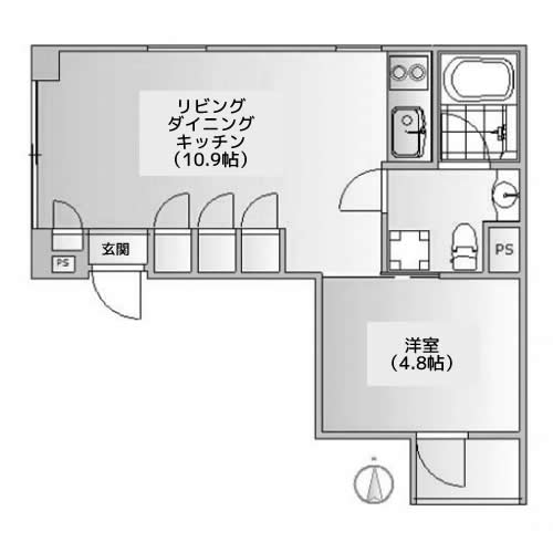 シャモッツ・ウイラ - 間取り図